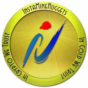 Instamine Nuggets Coin Logo